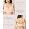 thumbnail image 5 of Kindred Bravely Sublime Adjustable Crossover Busty Nursing Bra | Wireless Maternity Bra for F, G, H, I Cups (Soft Pink, X-Large-Busty), 5 of 5