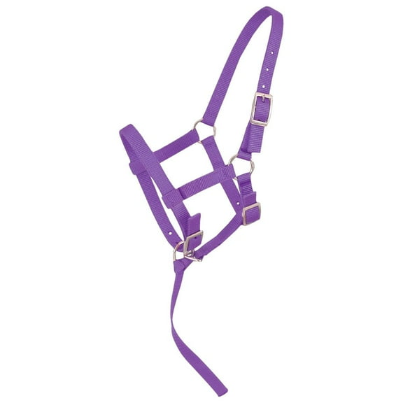 Tough 1 Adjustable Suckling Halter, Purple, Weanling