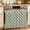 Green, variant on Oven Skirt Curtain for Kitchen 21.5x30 Inch, Green Morocco Oven Curtain with 8 Ribbon Ties & Ruffle Trim, Stove Skirt Curtain Dishwasher for Cabinets Sinks Boho Farmhouse Abstract Geometric Simple
