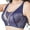 D, variant on Underwea Nylon,Spandex B r without steel ring Women's Non Non Marking Back Lifting Breasts Gathered Underwear Soft Skin Friendly Front Buckle Bra 4