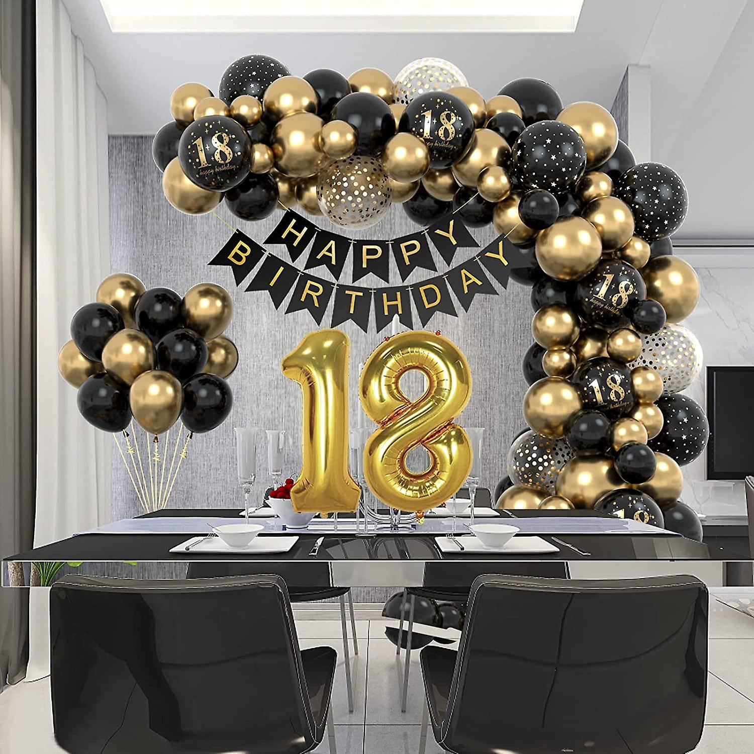 18th Birthday Decoration, 18th Boy Girl Party Birthday Decorations