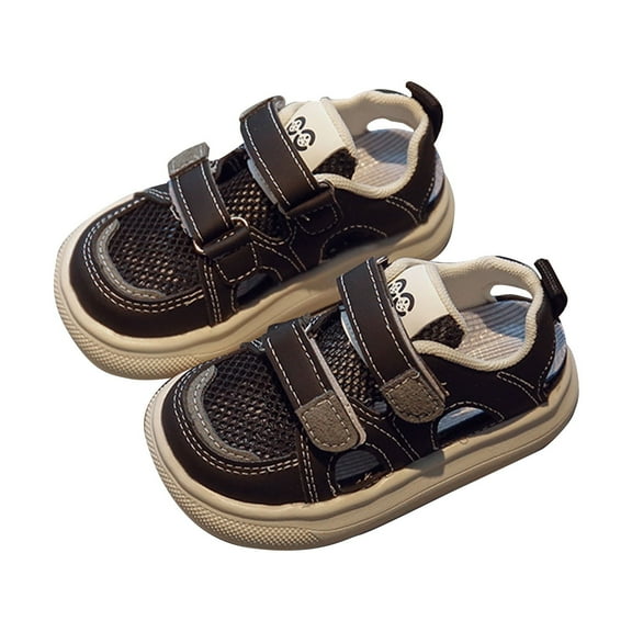 NOKIO Toddler Sport Sandals Kids' Summer Shoes Baby Girl Lace-Up Sandals Summer New Mesh Rubber Sole Lightweight Breathable Children's Fashion Leisure Sports Beach Sandals