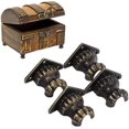 thumbnail image 2 of nipocaio 8pcs Antique Brass Corner Protector for Wood Furniture Jewelry Chest Box, 2 of 5
