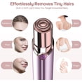 thumbnail image 3 of Facial Hair Removal for Women, Painless Electric Facial Hair Remover for Face, Chin，Upper Lip with USB Rechargeable, 3 of 5