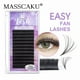 thumbnail image 1 of MASSCAKU-pestañas postizas superlargas y fáciles de ventilar, 8-20mm, floración rápida, 2d-20d, para extensión de pestañas Deng Xun unisex, 1 of 1