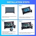 thumbnail image 5 of HOWENS 7 Inch Portable Monitor 1024x600 IPS HDMI Small Display 800:1 60Hz for Raspberry Pi 5 4B 3B DIY Electronics Project Smart Home Dashboard Media Center Second Screen, 5 of 7
