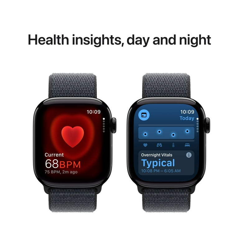 Apple Watch Series 10 GPS 46mm Jet Black Aluminum Case with Apple Watch Series 10 GPS 46mm Jet Black Aluminum Case with