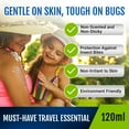 thumbnail image 3 of PiACTIVE - Insect Repellent Lotion, DEET-Free Bug Repellent with 20% Incaridin, Fragrance-Free for All Skin Types, 12 Hours of Protection From Mosquitoes and Ticks, 120 ml, 3 of 7