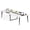 White, variant on Fnova 94.48" Conference Table with Cable Grommets, Large Boat-Shaped Meeting Room Table with Sturdy Metal Legs, Multi-Purpose Executive Desk for Office, Boardroom & Collaborative Workspaces