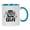 Blue, variant on Inkdotpot Push Yourself To Be Great 11 Oz Ceramic Coffee Mug Positive Inspirational Quotes Funny Sarcastic Employee Boss Coworkers Gift-Black