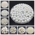 thumbnail image 2 of Perlas de imitación de color blanco marfil de 4 mm a 20 mm, espaciador de perlas redondas, cuentas sueltas para hacer joyas, collares, pulseras, pendientes, accesorios, 2 of 5