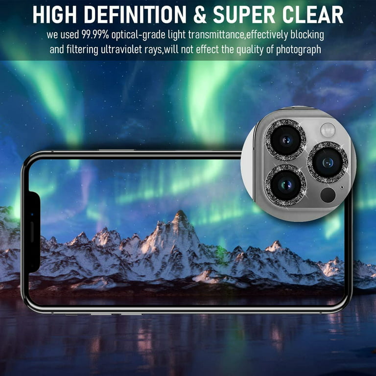 Bling Diamond iPhone 13 Pro Max / 13 Pro Camera Lens Protector - OTOFLY