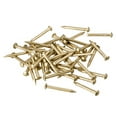 thumbnail image 1 of Uxcell 50pcs Clavos Pequeños de Latón para DIY Imágenes Cajas de Madera Accesorios para el Hogar 2x20mm, 1 of 5