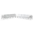 thumbnail image 1 of Meridian Furniture Nizuc White Outdoor Patio Modular Sectional, 1 of 9