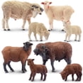 thumbnail image 1 of Figura de juguete Toymany Merino Sheep Farm Animal para niños, 1 of 9