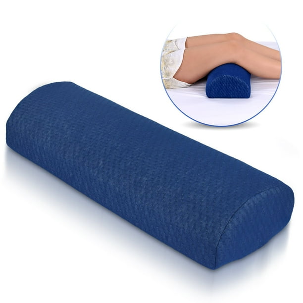 Ebung Blue Half Moon Comfortable Sleeping Leg Pillow Pillow, w/Washable