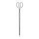 thumbnail image 1 of 1 pinza para carbón, pinza para barbacoa, pinza metálica para carbón., 1 of 7