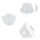 thumbnail image 4 of Pisexur Batería de cocina Kit de vainas de semillas verdes para vegetales de hoja verde, lechuga romana y mantecosa (Kit 1: 30 piezas/juego (cubierta para plántulas, para la cocina del hogar, 4 of 9
