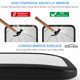 thumbnail image 4 of Espejo retrovisor para asiento trasero de cochecito de bebé, espejo retrovisor para asiento trasero de niño, espejo retrovisor para coche, espejo retrovisor para bebé, color negro, a prueba, 4 of 5