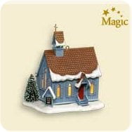 Chapel Ornament - Hallmark Ornament 2007 Candlelight Services #10 -Chapel in the Woods