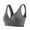 Dark Gray, variant on Xmarks 3 Packs Women's Nursing Sleep Bra Breastfeeding Bras Wireless Maternity Wide Band Shoulder Straps Bra 32/70BCD-40/90ABC