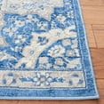 thumbnail image 3 of SAFAVIEH Brentwood Dimitri Floral Bordered Area Rug, 4' x 6', Blue/Grey, 3 of 8