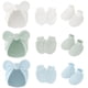 thumbnail image 4 of Cotton Breathable Gloves Nursery Hat Footwear for Boy Girl Baby Mittens Socks Hat Hand Mittens Toddler No Scratch Mitts pink, 4 of 4