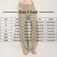 thumbnail image 2 of Karight Linen Pants Women Summer Wide Leg Pants Drawstring Elastic Waist Pants High Waisted Lounge Pants Casual Beach Trousers, 2 of 6