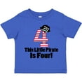 thumbnail image 3 of Inktastic Pirate 4th Birthday Party Boys or Girls Toddler T-Shirt, 3 of 5