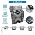 thumbnail image 7 of Table Runners 90 Inches Long Dress Scarves, Haze Blue Boho Farmhouse Coffee/Dining/Kitchen Table Runner for Living Room, Farmhouse Retro Southwest Aztec Motifs 13x90 Inch, 7 of 7