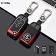 thumbnail image 2 of ZOBIG Para MG Key Fob Cubierta De Aleación De Zinc Funda Para Llaves Compatible Con ZS MG6 EV EZS HS EHS MG3 MG5 MG6 MG7 GT GSF Keyless Smart, 2 of 4