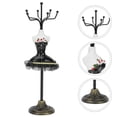 thumbnail image 6 of IMIKEYA Women Jewelry Stand Black Resin 1Set 9.4x3.1in, 6 of 7