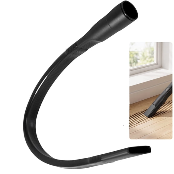 25" Flexible Vacuum Crevice Attachment Tool Vacuum Vacuum Attachment for Vacuum Hoses All 1-1/4" or 1-3/8" (32mm - 35mm) Vacuum Accessories Vacuum Flat Slot Nozzle Interface Inner 24.4inch