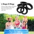thumbnail image 3 of L Shape O Rings, 11228 11412 Practical Sand Filter Pump Motor Gasket  for 26323CA, 3 of 7