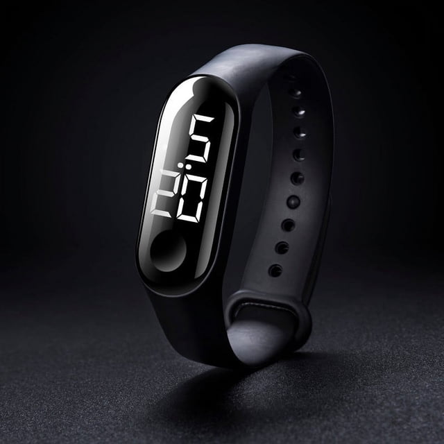 WIFKLSIIPG Montres Sport Lumineuses à Capteur LED pour Hommes et Femmes
