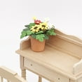 thumbnail image 3 of Toys Clearance 2023! CWCWFHZH Mini Dollhouse Miniature Green Plant Flower in Pot Garden Accessory Pretend Play Toys, 3 of 4