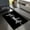 Black and White, variant on Get Naked Bath Mat,Funny Modern Bathroom Decor Black and White Quick Dry Absorbent Non-Slip Bathroom Rugs Thin fit Under Door Bathroom Floor Mats for Bathtub, Shower Room, Sink