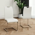 thumbnail image 3 of 6Pcs 4Pcs 2Pcs/Set Modern Dining Chairs with Faux Leather Padded Seat Dining Living Room Chairs Upholstered Chair with gold Metal Legs Design for Kitchen, Living, Bedroom, Dining Room Side Chairs, 3 of 18