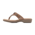thumbnail image 3 of CLIFFS BY WHITE MOUNTAIN Bailee Women's Thong Sandal, Natural/Woven, 7.5 M, 3 of 5