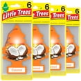 thumbnail image 1 of Ambientador para Auto LITTLE TREES Aroma a Coco, Paquete de 24, 1 of 8