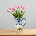 thumbnail image 6 of QSTDGVPW Farmhouse Pitcher Vase Decorative Ceramic Chic Porch Photo Prop Shelf Home Decor Dining Room Gift Wedding Kitchen Flower Vase Style C, 6 of 9