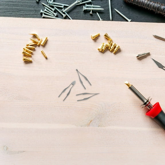 LEORX 3Pcs Burning Pen Tip Pyrography Iron For Beginners Professionals Crafts Projects