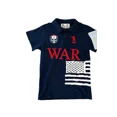 thumbnail image 1 of Polo con estampado de letras de nueva moda europea y americana para mujer, estilo Y2k, estilo Harajuku retro, informal, de gran tamaño, de manga corta, 1 of 5