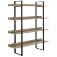 thumbnail image 2 of SAFAVIEH Melissa Retro Mid Century 4 Tier Etagere, Oak/Black, 2 of 9