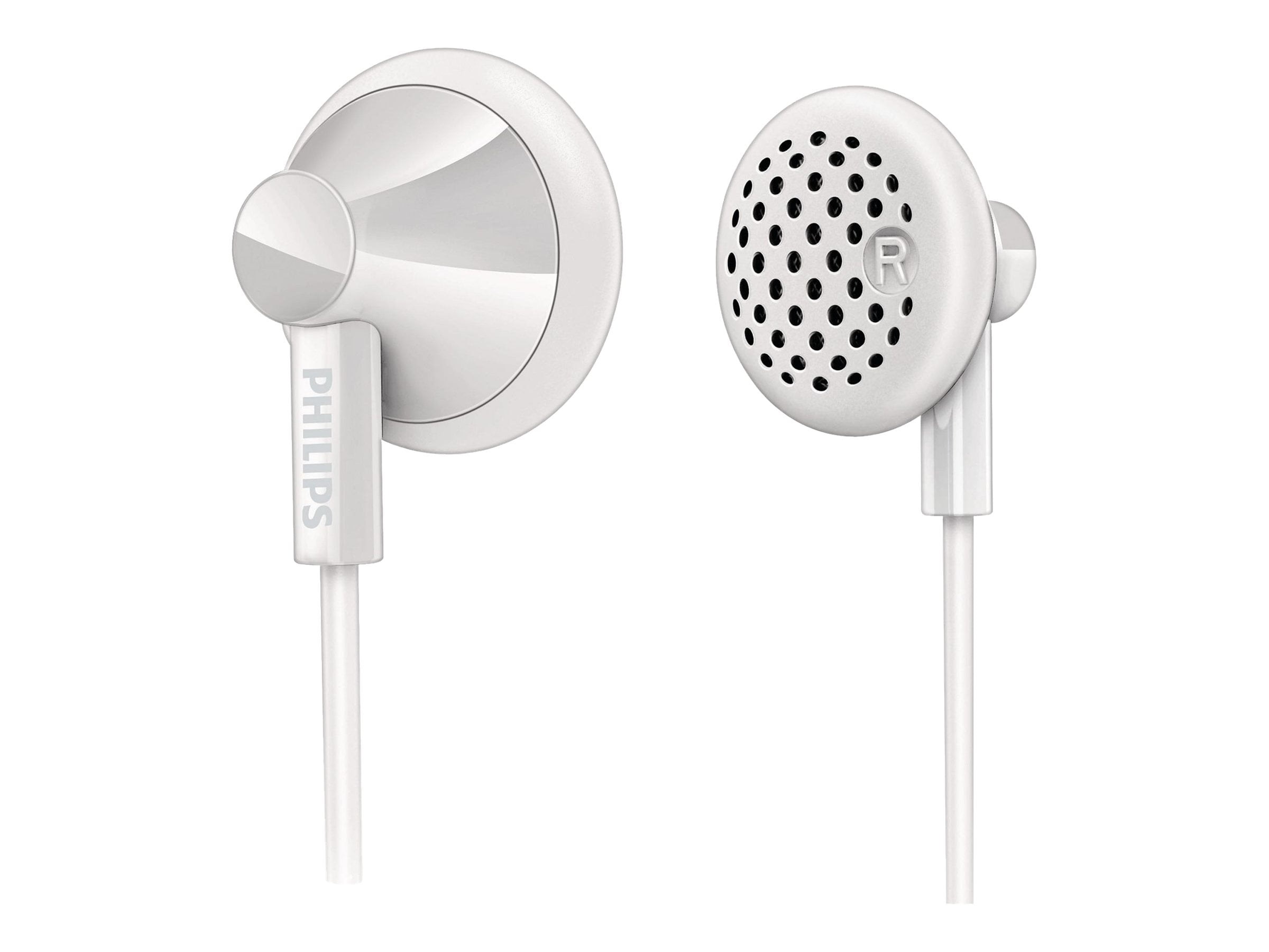 Philips SHE2100WT Earphones earbud wired 3.5 mm jack white