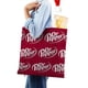 thumbnail image 4 of Dr Pepper Bolso de tela con estampado de lienzo para mujer, bolsa de compras reutilizable y estética, con cremallera interior, regalo para mujer,40*45cm., 4 of 6