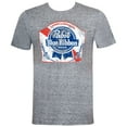 thumbnail image 1 of Pabst Blue Ribbon T-Shirt Classique Gris à Logo pour Homme - Grand, 1 of 1