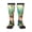2 Black-1, variant on Colorful World Map Knee Socks, High Socks Long Stretchy Sock Women Knee High Stocking, Long Socks for Women