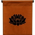 thumbnail image 2 of Inspirational Wall Decor Namaste Banner Art, Inspiring Quote Wall Hanging Scroll, Motivational Message, Thought Saying Tapestry Brown Copper - 48" x, 2 of 5
