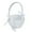 White, variant on D-GROEE 2 Pcs Bowknot Pearl Flower Girl Basket Flowers Romantic Design Wedding Flower Baskets